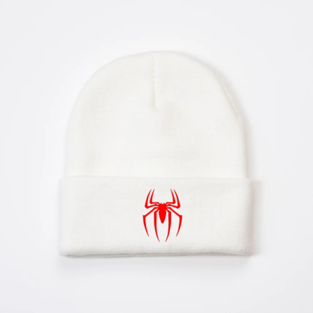 Spider Logo Knit Beanie