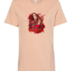Bichota Slash Graphic Women's Crewneck T-Shirt Bella+Canvas