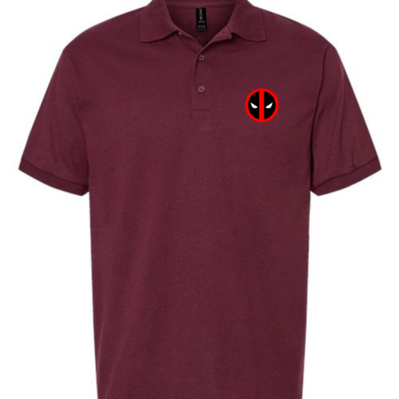 Classic Deadpool Logo Men’s Polo Shirt