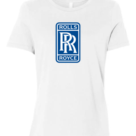 Rolls-Royce Logo Women's Crewneck T-Shirt Bella+Canvas