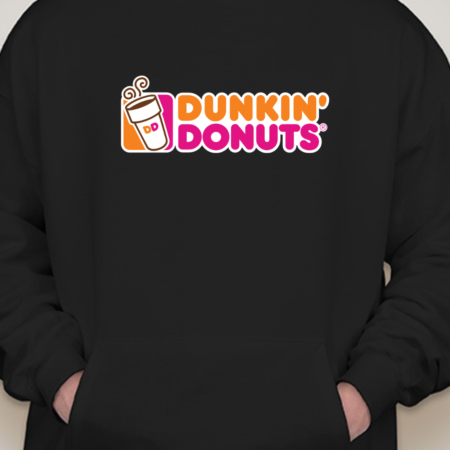Classic Dunkin’ Donuts Logo Unisex Pullover Hoodie