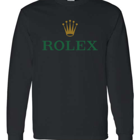 Classic Rolex Logo Men’s Long Sleeve T-Shirt