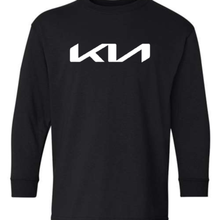 KIA Logo Youth Long Sleeve T-Shirt