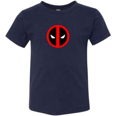 Classic Deadpool Mask Logo Toddler T-Shirt