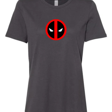 Deadpool Mask Bella Canvas Women’s T-Shirt