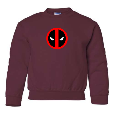 Deadpool Logo Youth Sweatshirt
