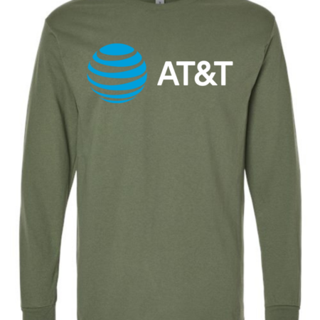 Classic AT&T Logo Men's Long Sleeve T-Shirt