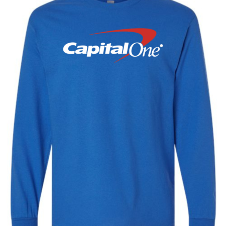 Classic Capital One Logo Men's Long Sleeve T-Shirt