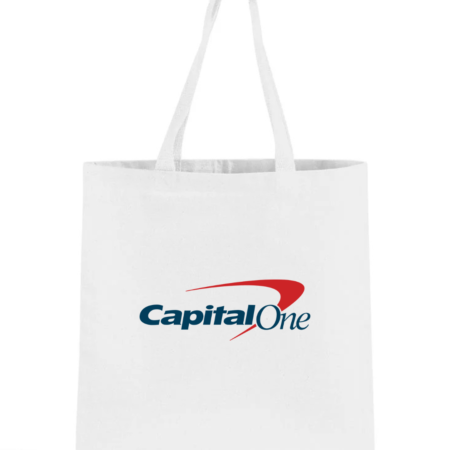 Capital One Logo Canvas Tote Bag