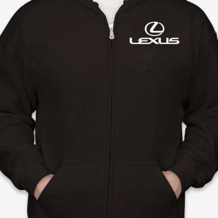 Lexus Logo Full-Zip Hoodie
