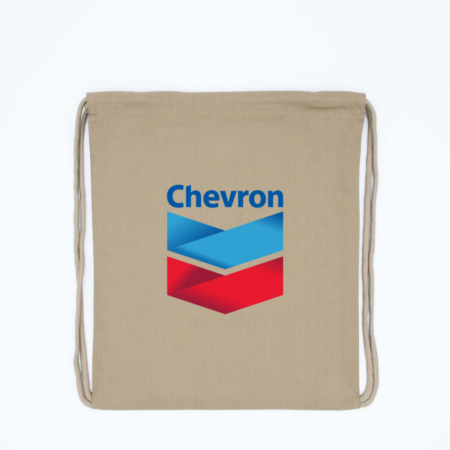 Chevron Logo Drawstring Backpack