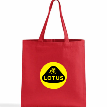 Lotus Logo Canvas Tote Bag