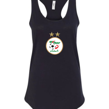Algeria Football Federation FAF Logo Women’s Racerback Tank Top