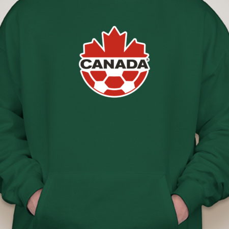 Canada Football Team Logo Inspired Unisex Pullover Hoodie