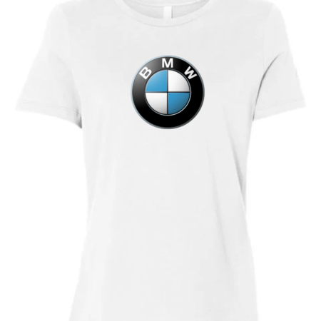 BMW Logo Women’s T-Shirt  Luxury Car Emblem Tee
