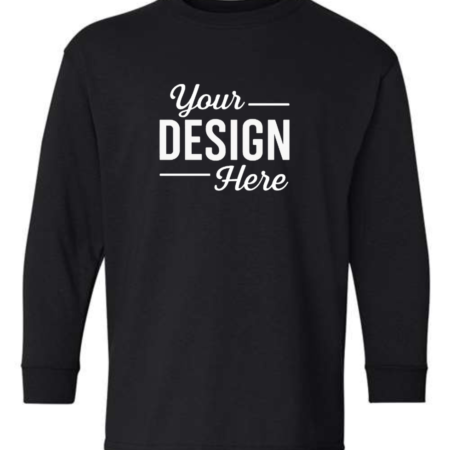 Custom Youth Long Sleeve T-Shirt Design Your Own