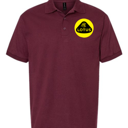 Classic Lotus Logo Men’s Polo Shirt