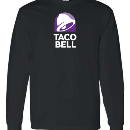Classic Taco Bell Logo Men’s Long Sleeve T-Shirt