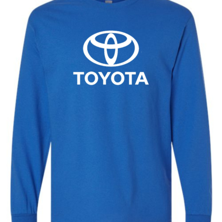 Classic Toyota Logo Men's Long Sleeve T-Shirt