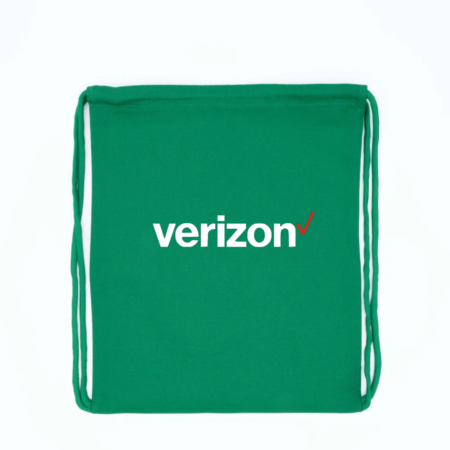 Verizon Logo Drawstring Backpack