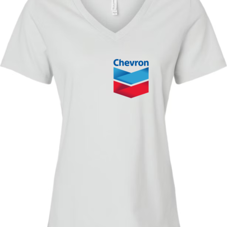 Chevron Logo Bella Canvas Women’s V-Neck T-Shirt