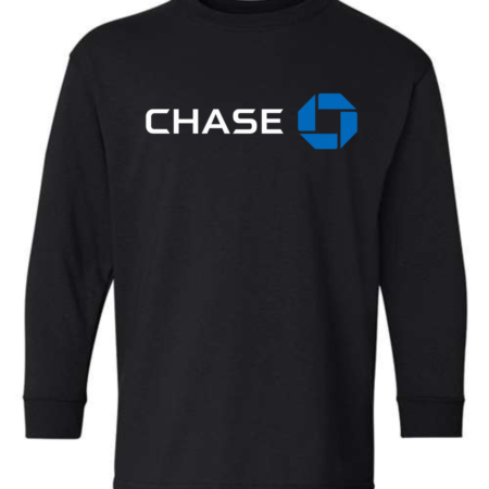 Chase Bank Logo Youth Long Sleeve T-Shirt