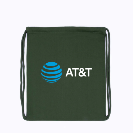 AT&T Logo Drawstring Backpack