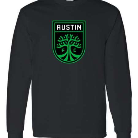 Classic Austin FC Logo Men's Long Sleeve T-Shirt