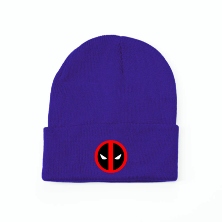 Deadpool Logo Knit Beanie
