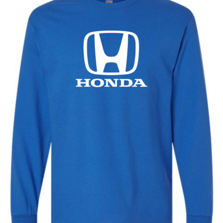 Classic Honda Logo Men's Long Sleeve T-Shirt