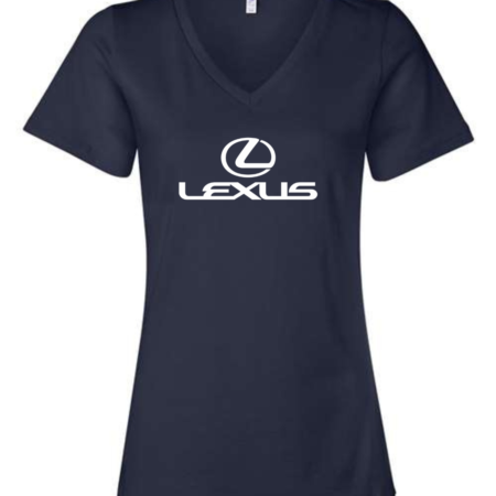 Lexus Logo Bella Canvas Women’s V-Neck T-Shirt