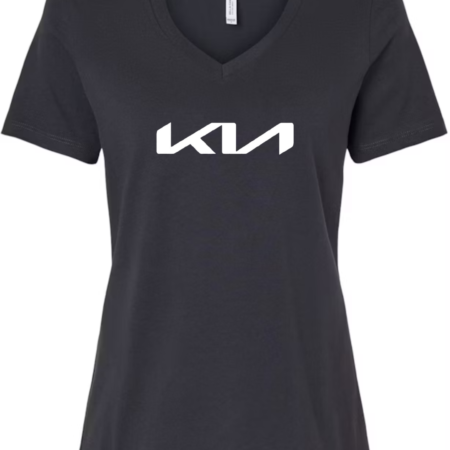 KIA Logo Bella Canvas Women’s V-Neck T-Shirt