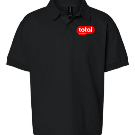 Total Logo Youth Polo Shirt