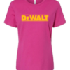 DeWalt Logo Bella+Canvas Women's Crewneck T-Shirt