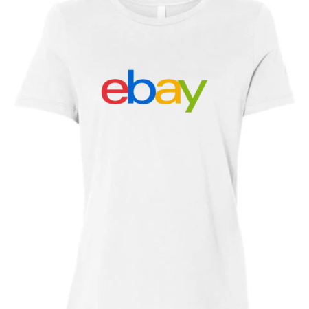 eBay Logo Bella+Canvas Women's Crewneck T-Shirt