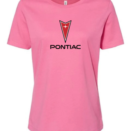 Pontiac Logo Women's Crewneck T-Shirt Bella+Canvas