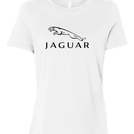 Jaguar Logo Bella+Canvas Women's Crewneck T-Shirt