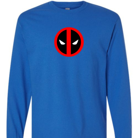 Classic Deadpool Logo Men's Long Sleeve T-Shirt