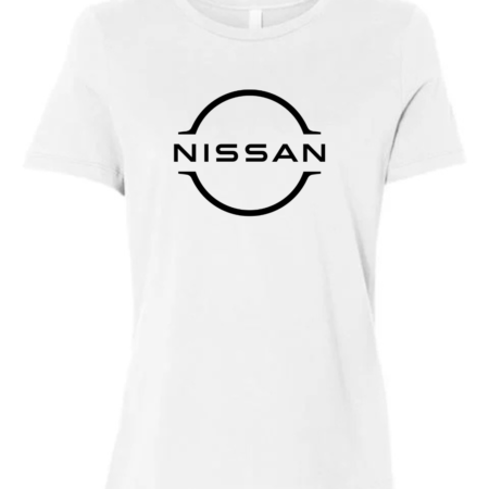 Nissan Logo Women's Crewneck Bella+Canvas T-Shirt