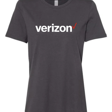Verizon Logo Women's Crewneck T-Shirt Bella+Canvas
