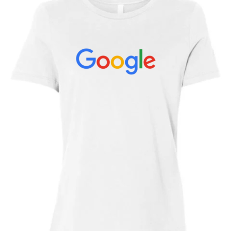 Google Logo Bella+Canvas Women's Crewneck T-Shirt