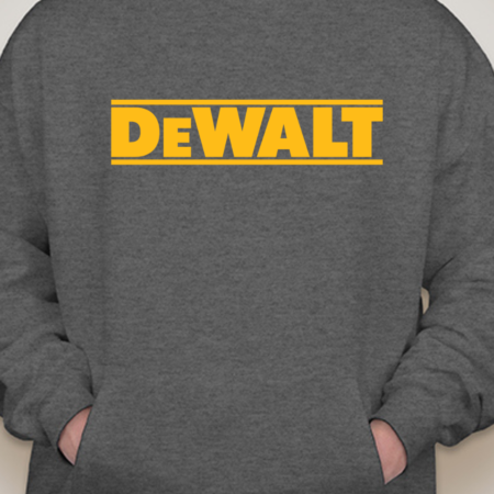 Classic DEWALT Logo Unisex Pullover Hoodie